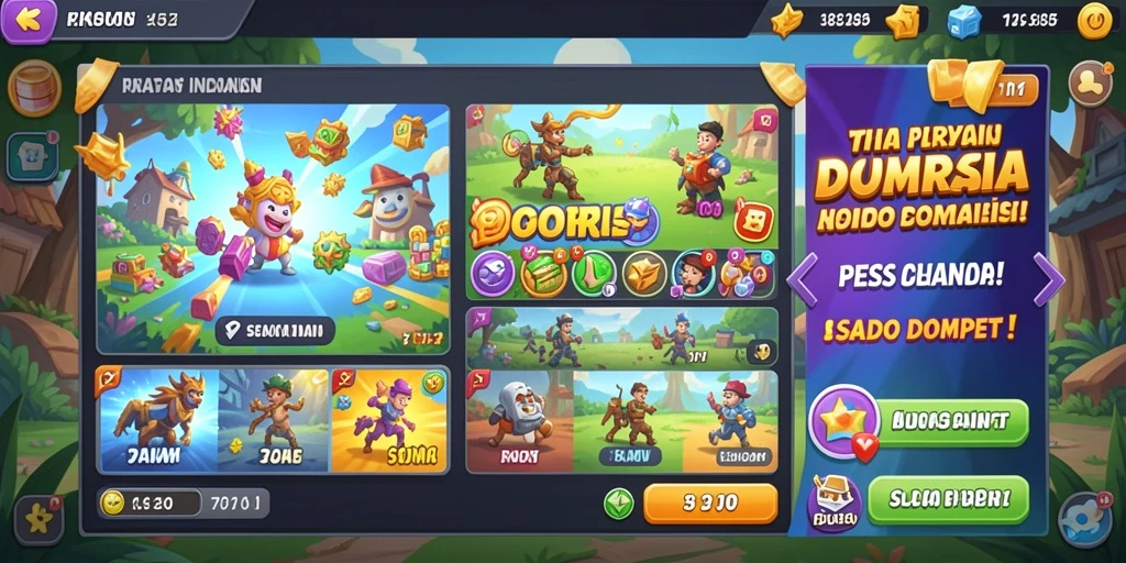 gamerp - Karakter-karakter unik yang siap untuk dimainkan.